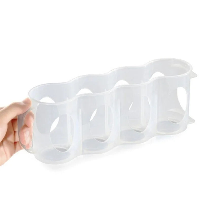 Fridge drink can holder – storage rack for cans and bottles. 🧊
