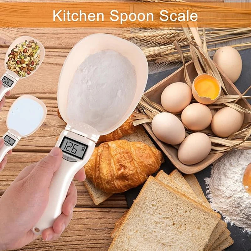 Digital Measuring Spoon – LCD, Adjustable, For Coffee, Baking, and Pet Food