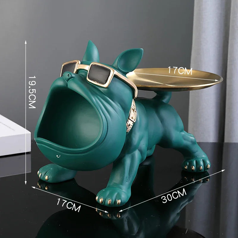 Bulldog Decorative Figurine for Home