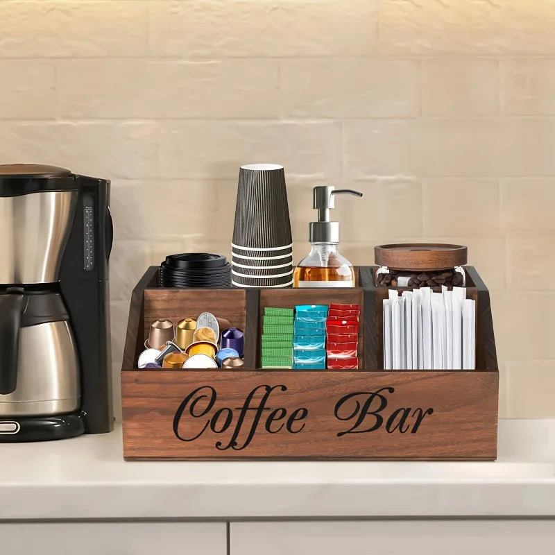 Solid Wood Storage Box Organizer