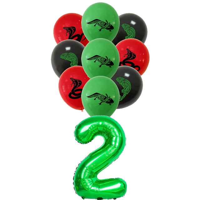 Reptile Party Supplies – Lizard & Snake Theme Tableware Set