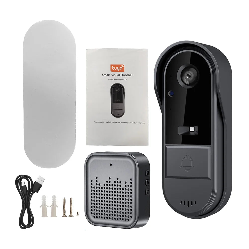 Smart Video Doorbell – Wireless with Intercom & Night Vision