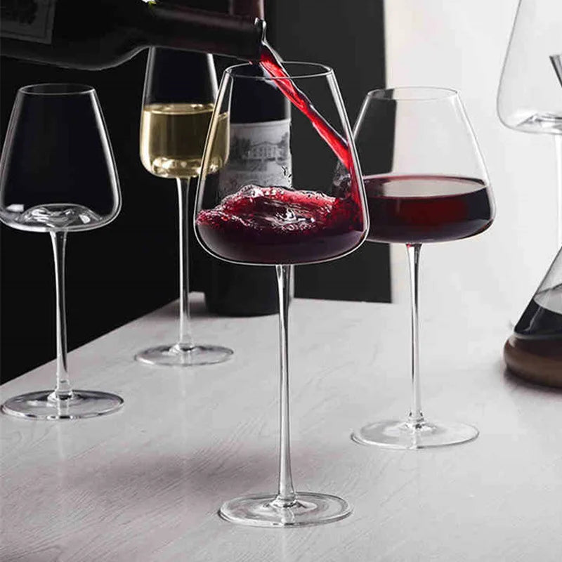 Handmade crystal goblet – perfect for wine tasting, parties, or gifts. 🍷