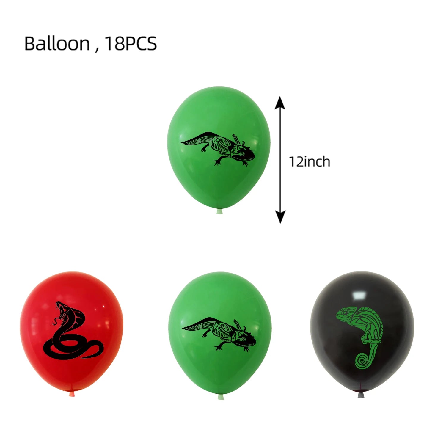 Reptile Party Supplies – Lizard & Snake Theme Tableware Set