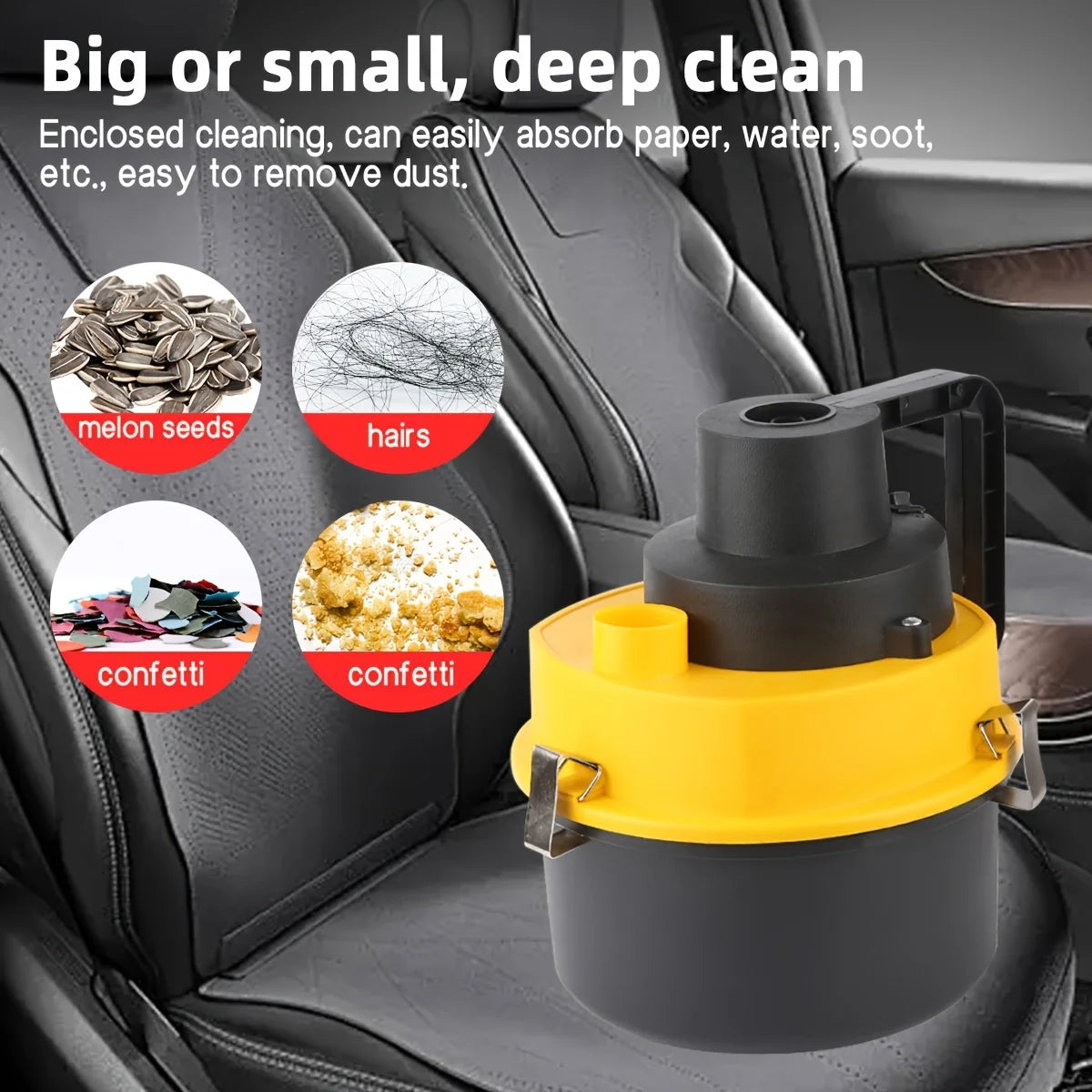 12V Car Vacuum Cleaner