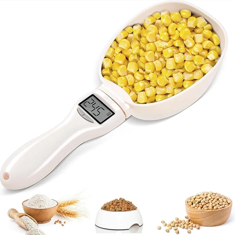 Digital Measuring Spoon – LCD, Adjustable, For Coffee, Baking, and Pet Food