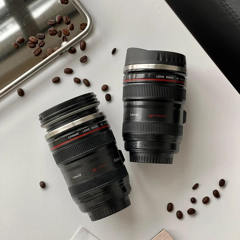 Stainless Steel Travel Thermos – Hot & Thermal Cup with Cover, Coffee Mug