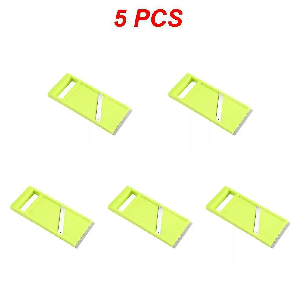 Multifunctional vegetable cutter and slicer.