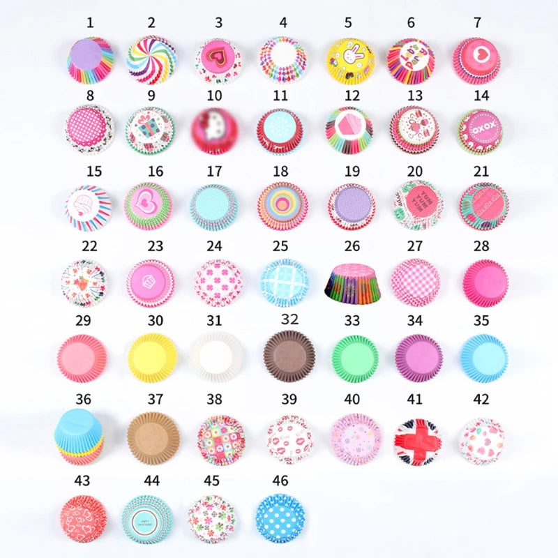 Baking cups 100Pcs