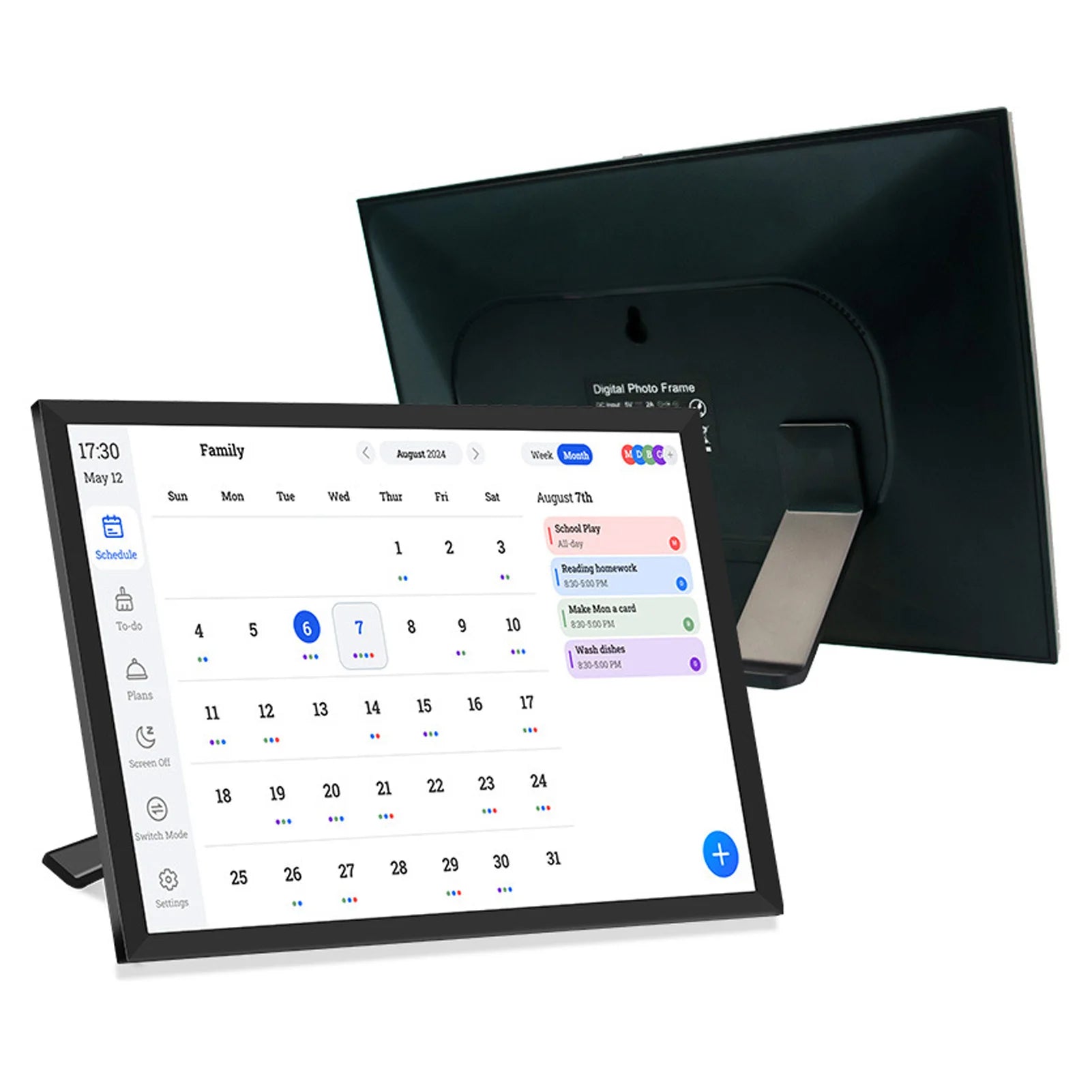 10.1in Smart Digital Calendar and Planner HD Touchscreen