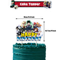 My Hero Academia Birthday Party Kit – Cake Topper & Tableware