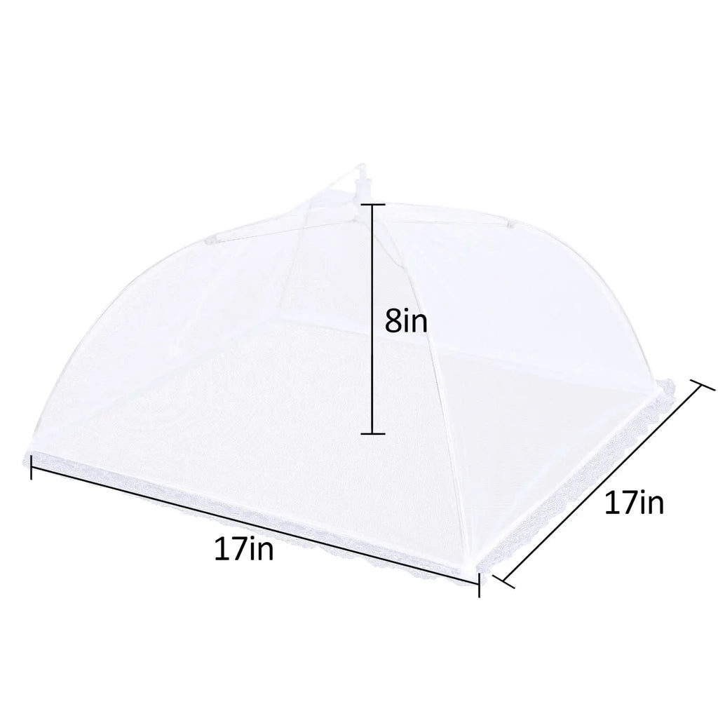 Collapsible outdoor food cover