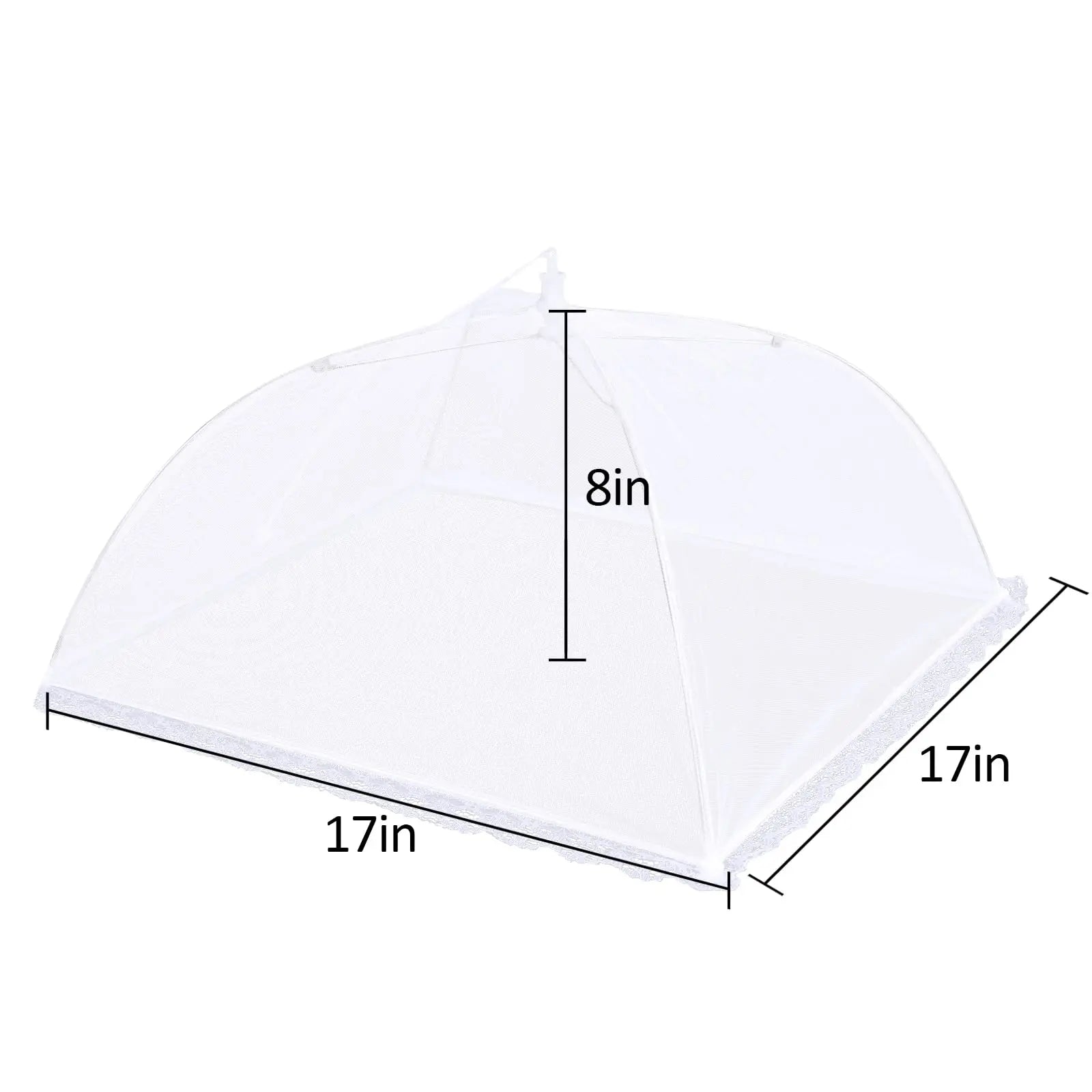 Collapsible outdoor food cover