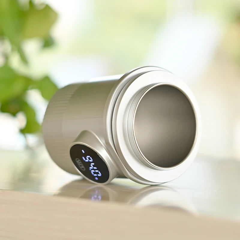 Digital Coffee Scale — LCD Electronic Weighing Cup, 500g Precision Dosing.