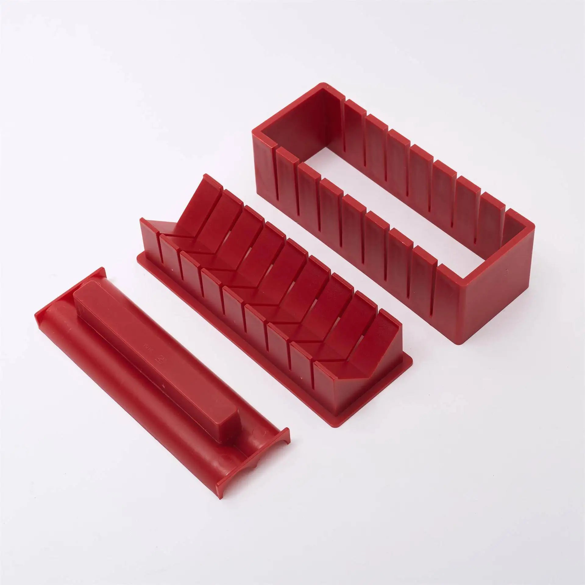 DIY Sushi Making Kit — Rice Roller with Fork & Spatula for Home Use.