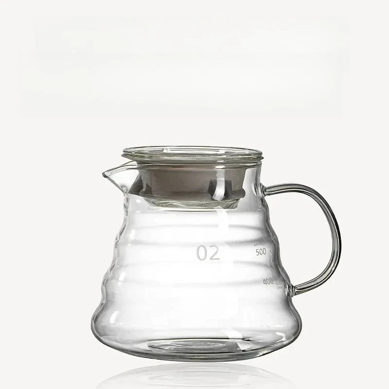 Hand Drip Coffee Server – Glass Coffeeware