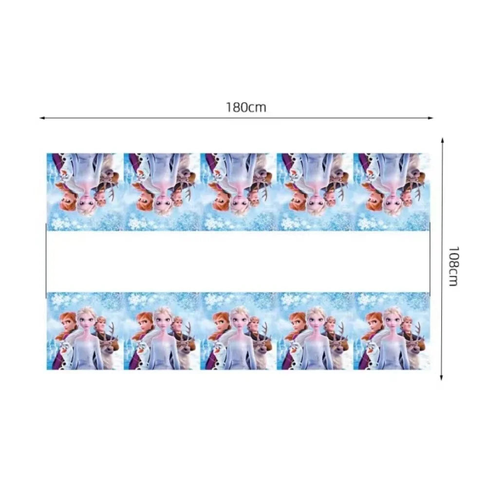 Frozen 2 Tableware Set – Elsa & Anna Birthday Party