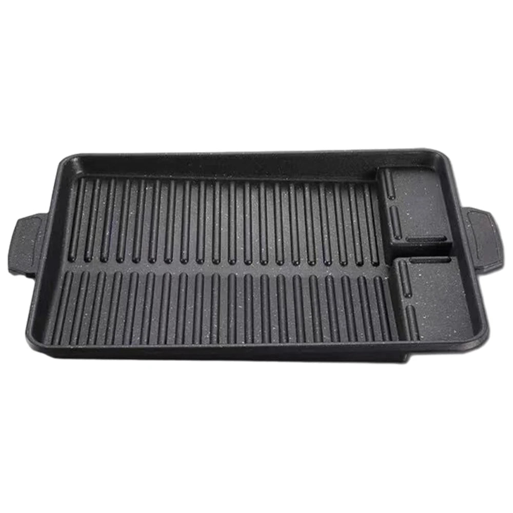 Korean BBQ Grill Pan – Non-Stick, Portable, Multifunction