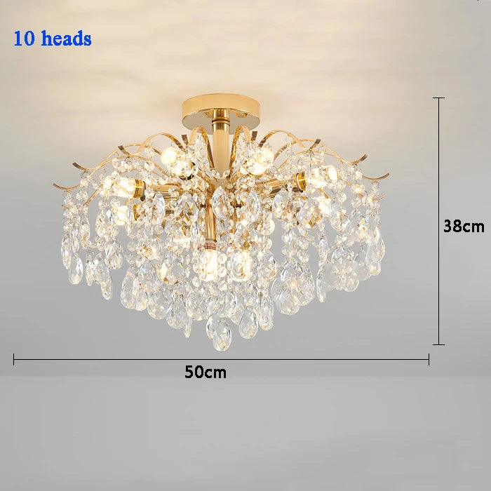 Modern Luxury Crystal Ceiling Chandelier