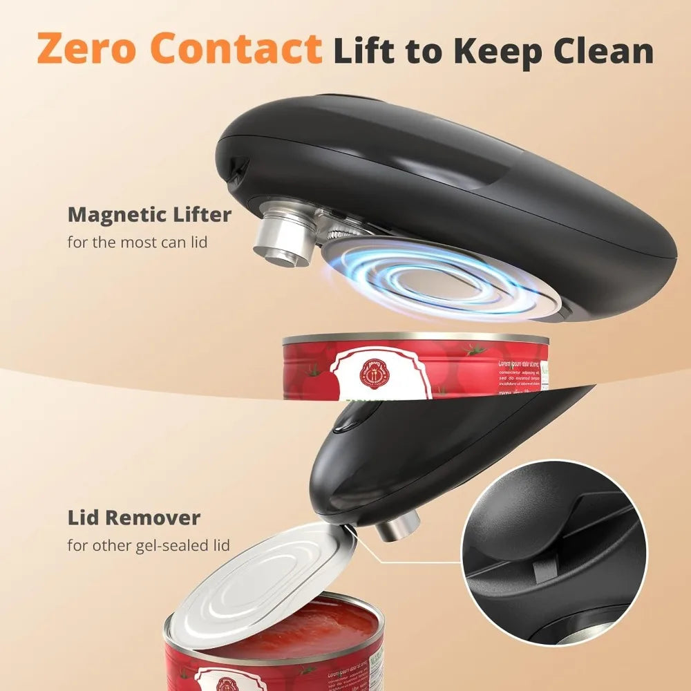 Electric automatic can opener.