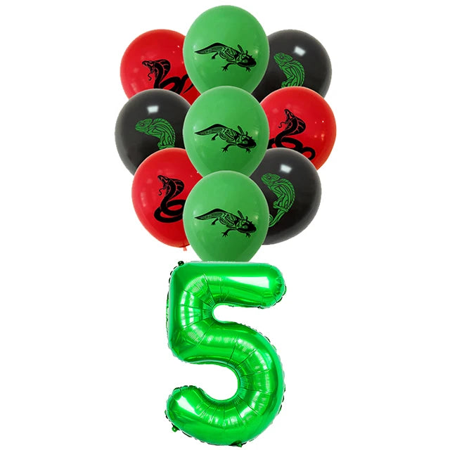 Reptile Party Supplies – Lizard & Snake Theme Tableware Set