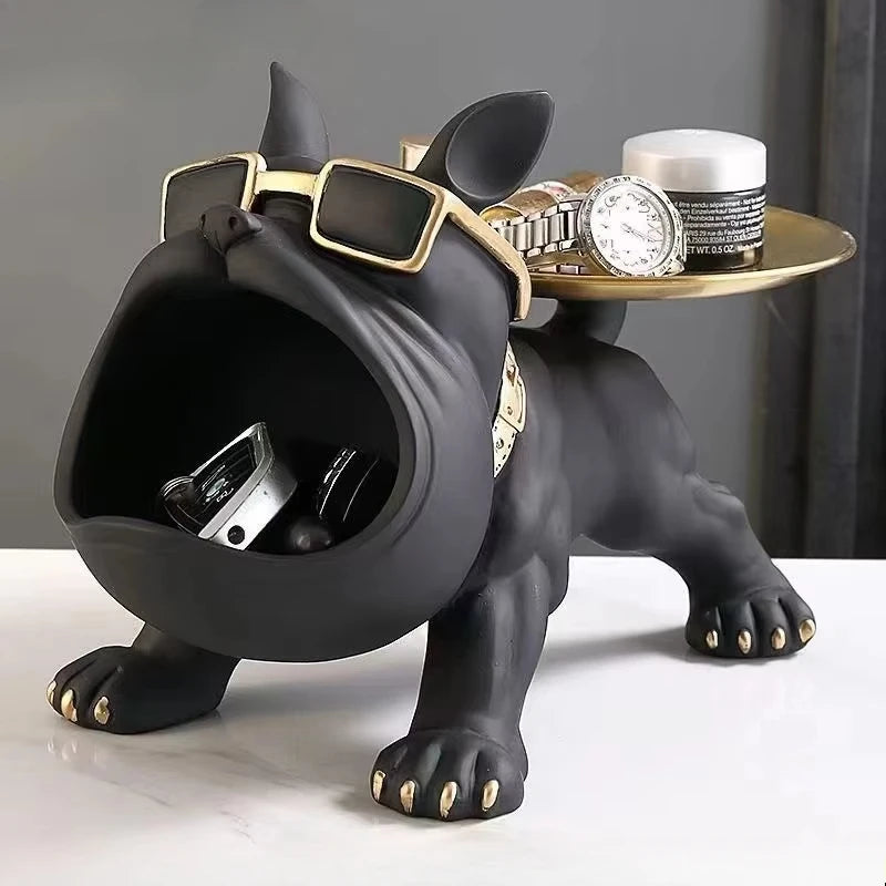 Bulldog Decorative Figurine for Home