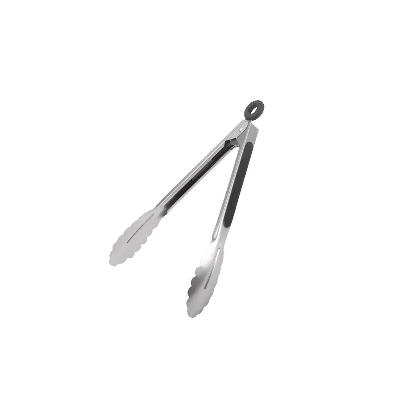 Stainless Steel BBQ Tongs – 7–16 Inch, Cooking & Grilling Tools