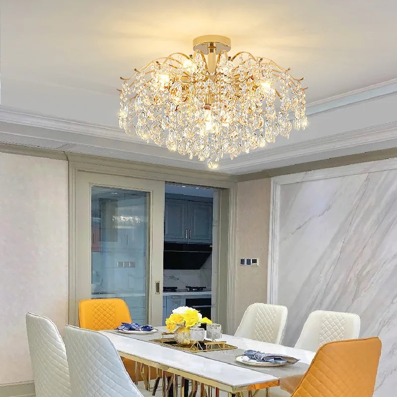 Modern Luxury Crystal Ceiling Chandelier
