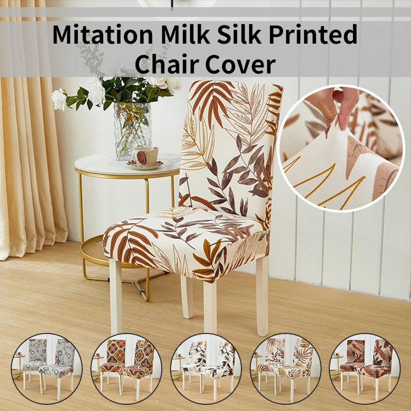 Elastic Chair Cover – Dust-Proof, Easy Fit & Remove