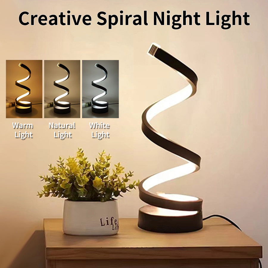 “USB Bedside Lamp – Soft Light for Living Room or Office